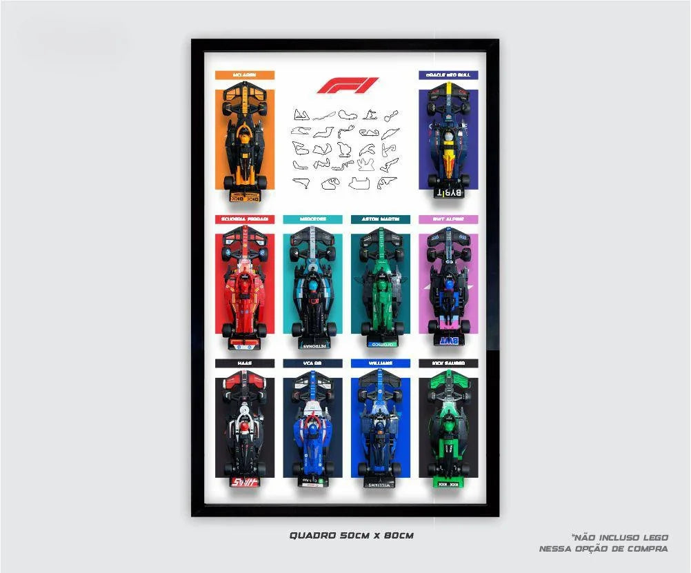 Quadro de Moldura Comum - Mini F1