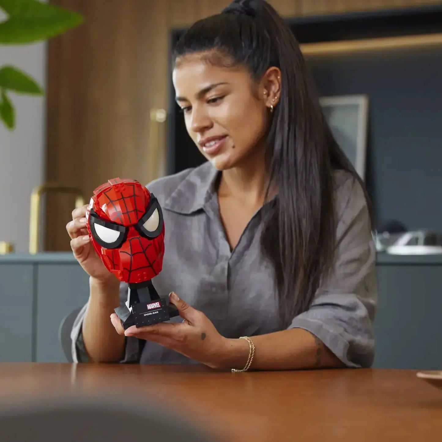 Máscara do Homem-Aranha (500 peças)