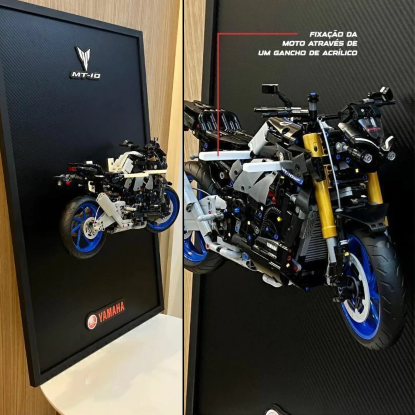 Quadro de Fibra de Carbono - Yamaha MT-10SP