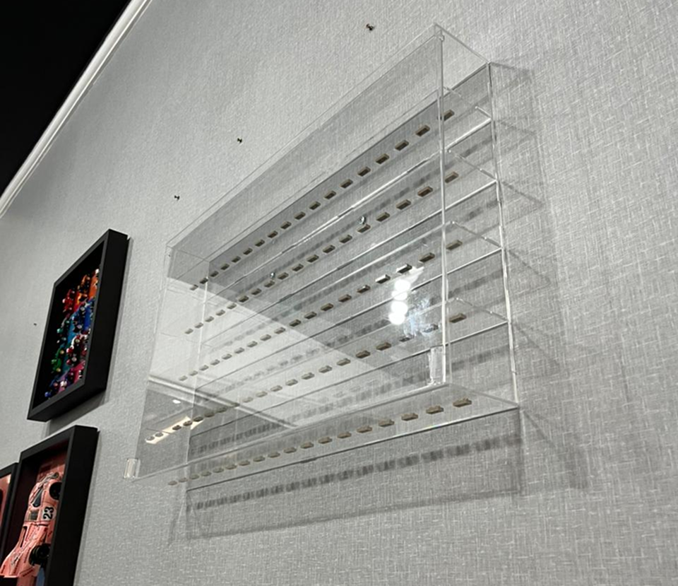 Expositor de Acrílico - 90 Minifiguras