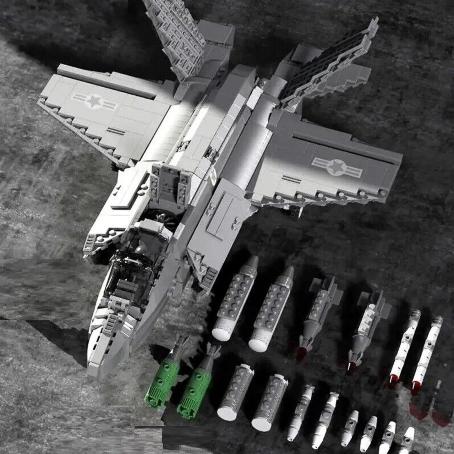 Caça F-35 (1600 pçs)