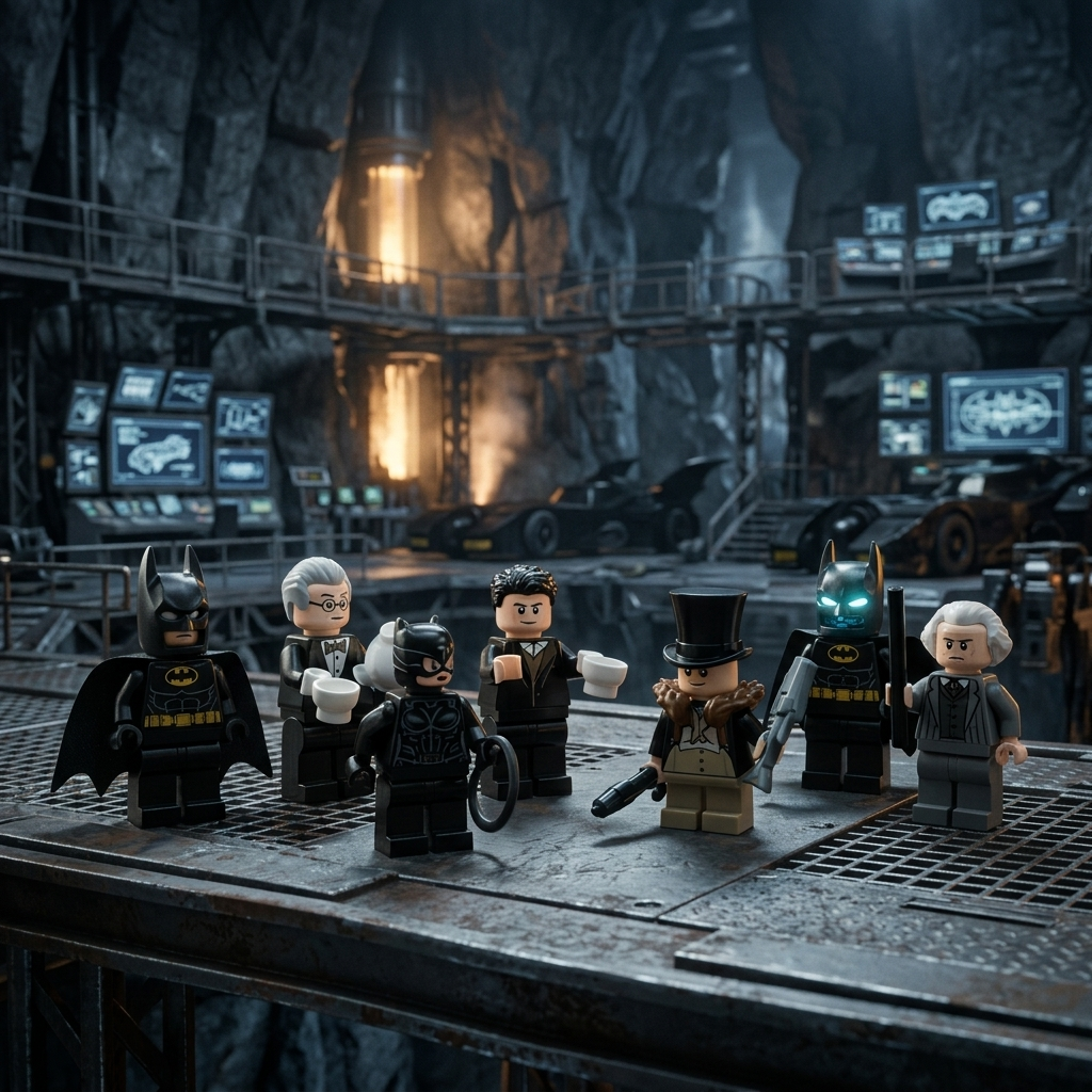 Batcaverna - Caixa de Sombras (3981 peças)