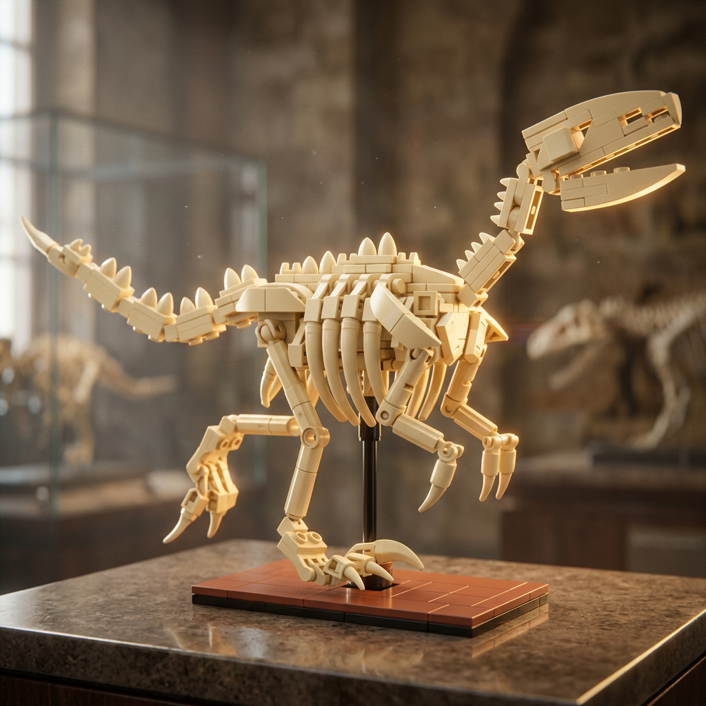 Dinossauros - Esqueletos 3 em 1 (825 peças)