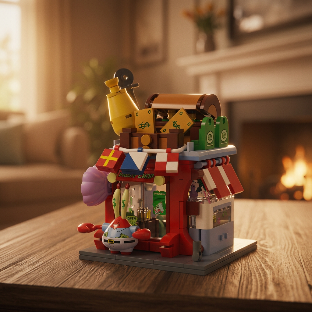 Bob Esponja - Nadando no Dinheiro (353 peças)