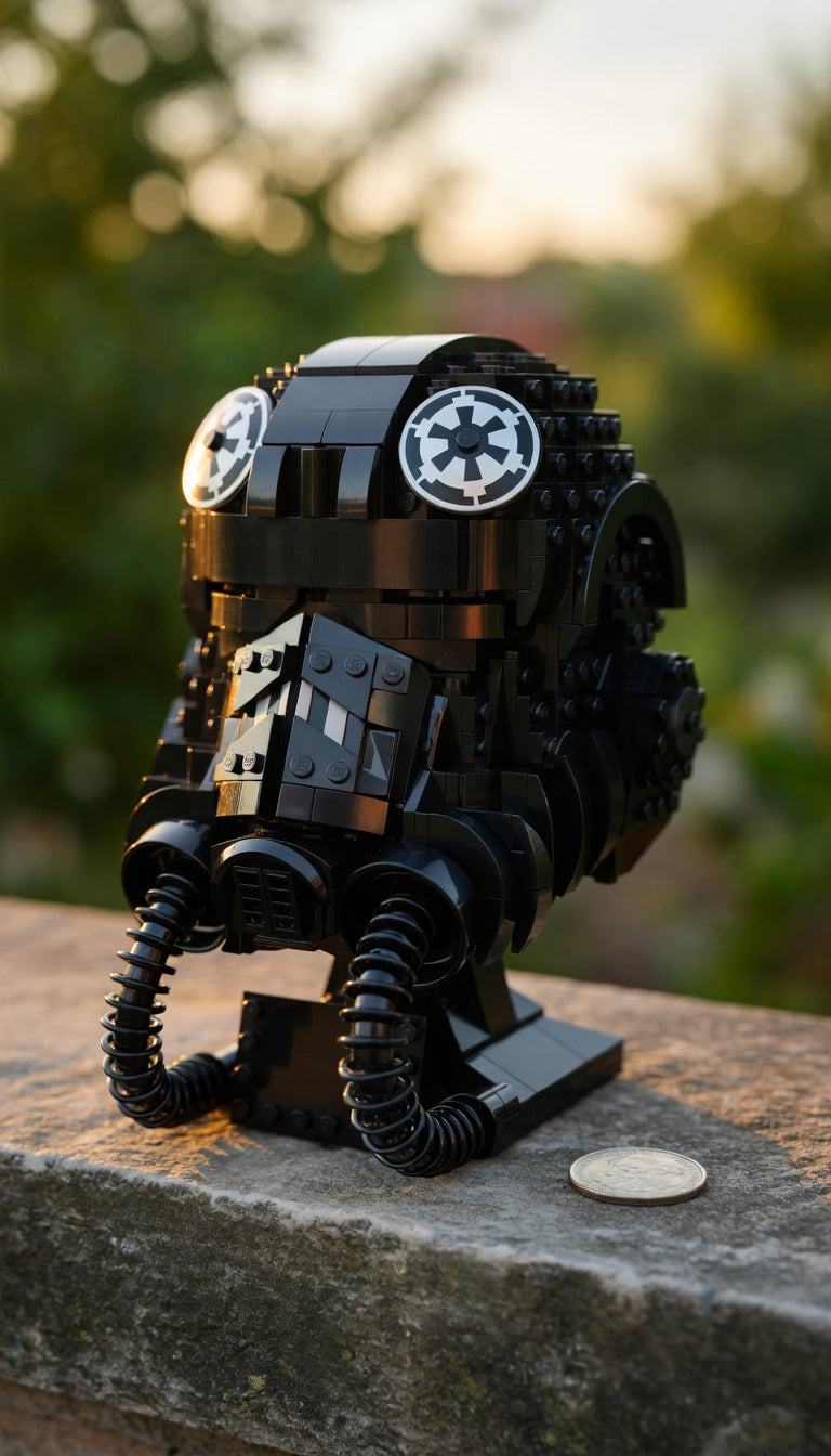 Star Wars - Capacete de Piloto de Caça TIE (724 peças)
