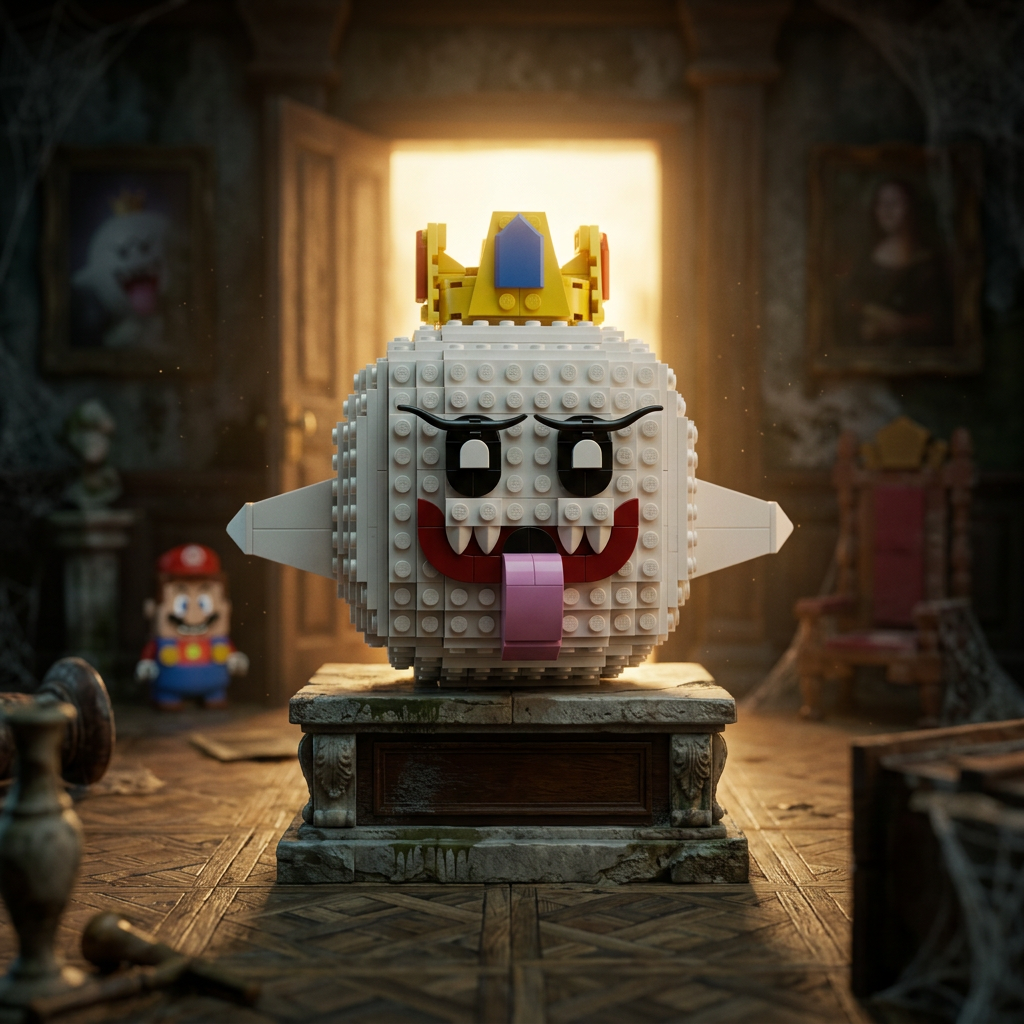 Super Mario - Rei Boo (351 peças)