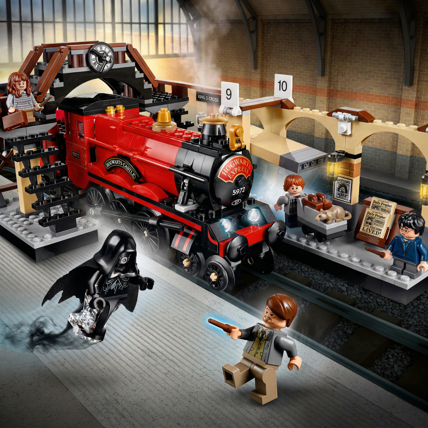 Harry Potter - Expresso de Hogwarts e Plataforma 9¾ (801 peças)