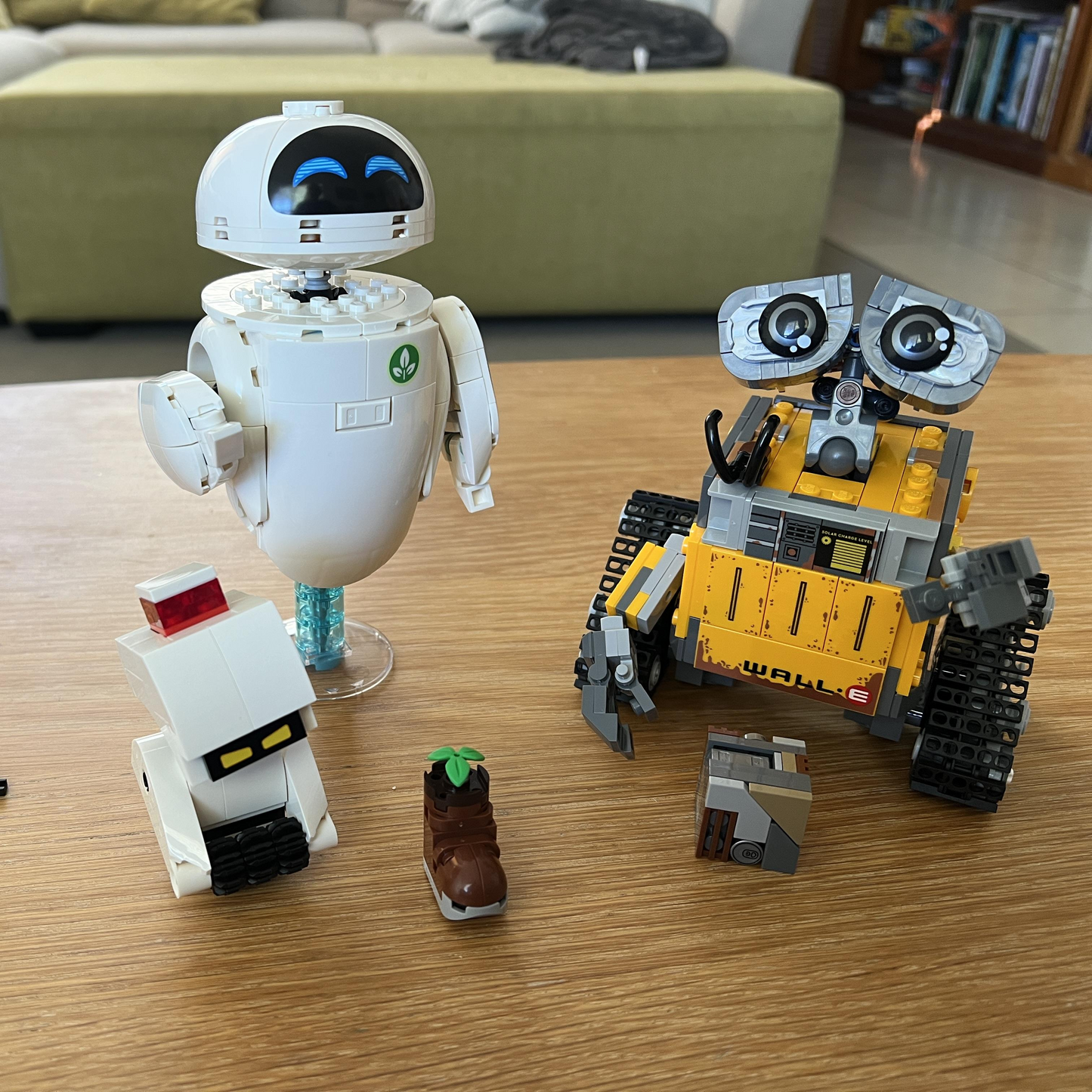 Wall-E e Eva (811 peças)