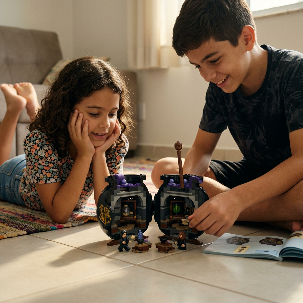 Harry Potter - Caldeirão: Aula de Poções Secreta (652 peças)