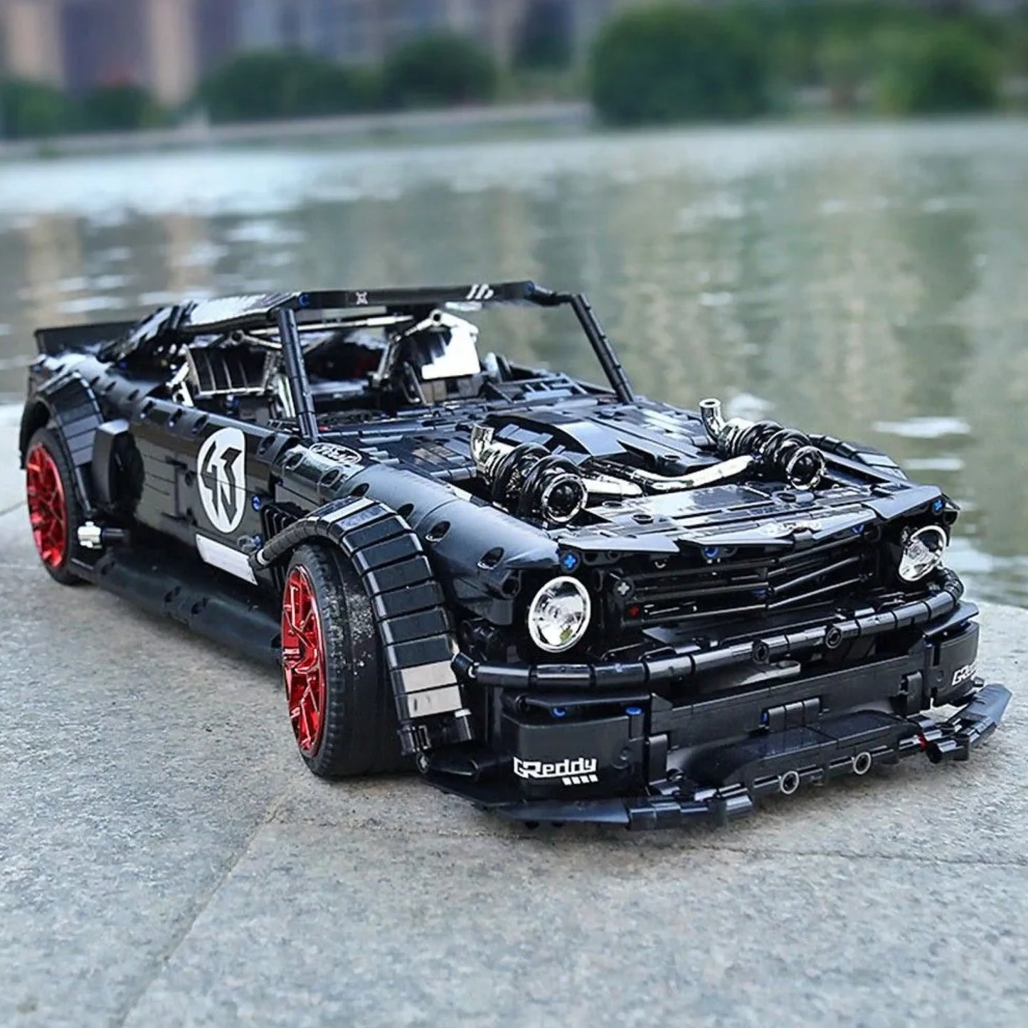 Mustang Hoonicorn RTR (1655 pçs) - Brics Craft