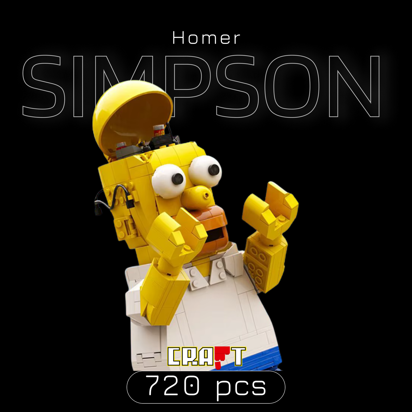 Homer Simpson (720 peças)