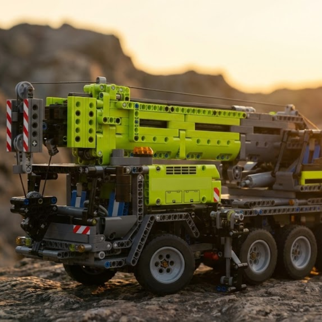 Caminhão Guindaste Telescópico (2.819 peças)