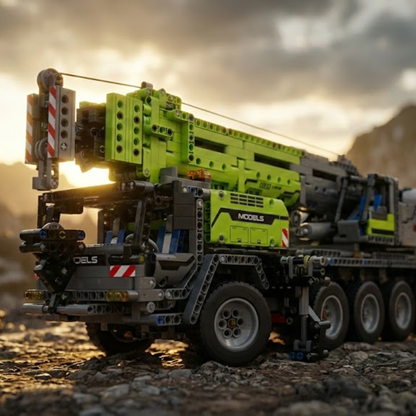 Caminhão Guindaste Telescópico (2.819 peças)
