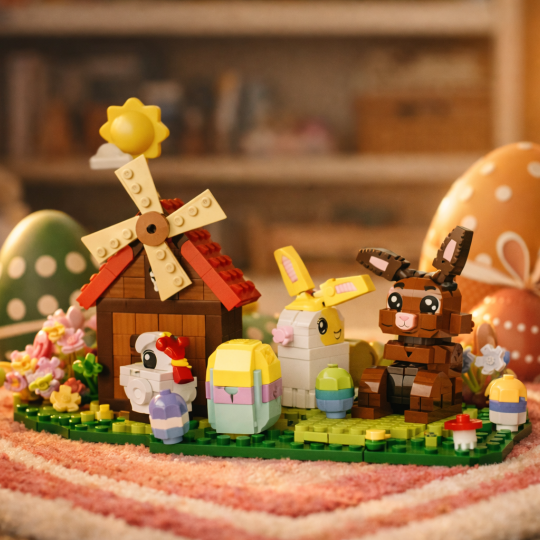 Mansão do Coelho da Páscoa (665 peças)