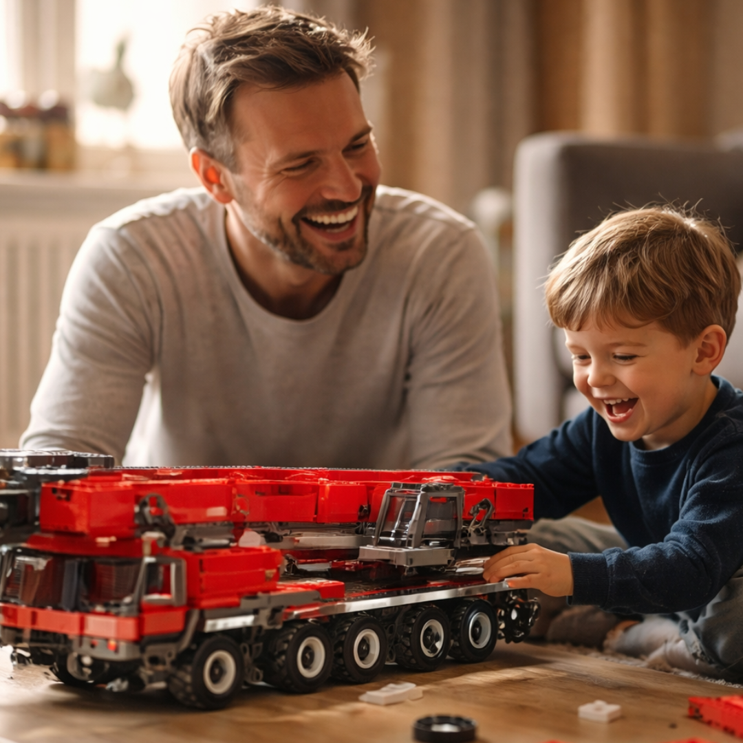 Guindaste Móvel LTM 1110 Vermelho (3218 peças)