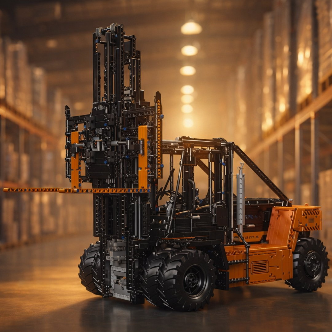 Empilhadeira Industrial Pesada (4.579 peças)