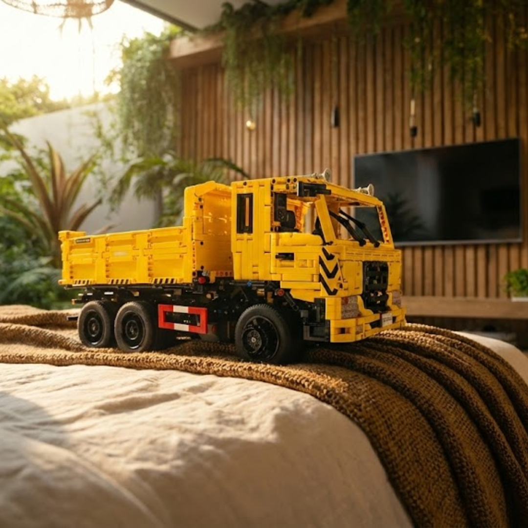 Caminhão Caçamba Tridirecional (3206 peças)