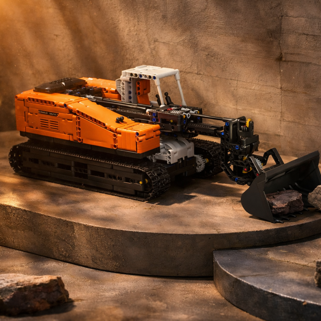 Escavadeira de Esteiras MK3 (1.423 peças)