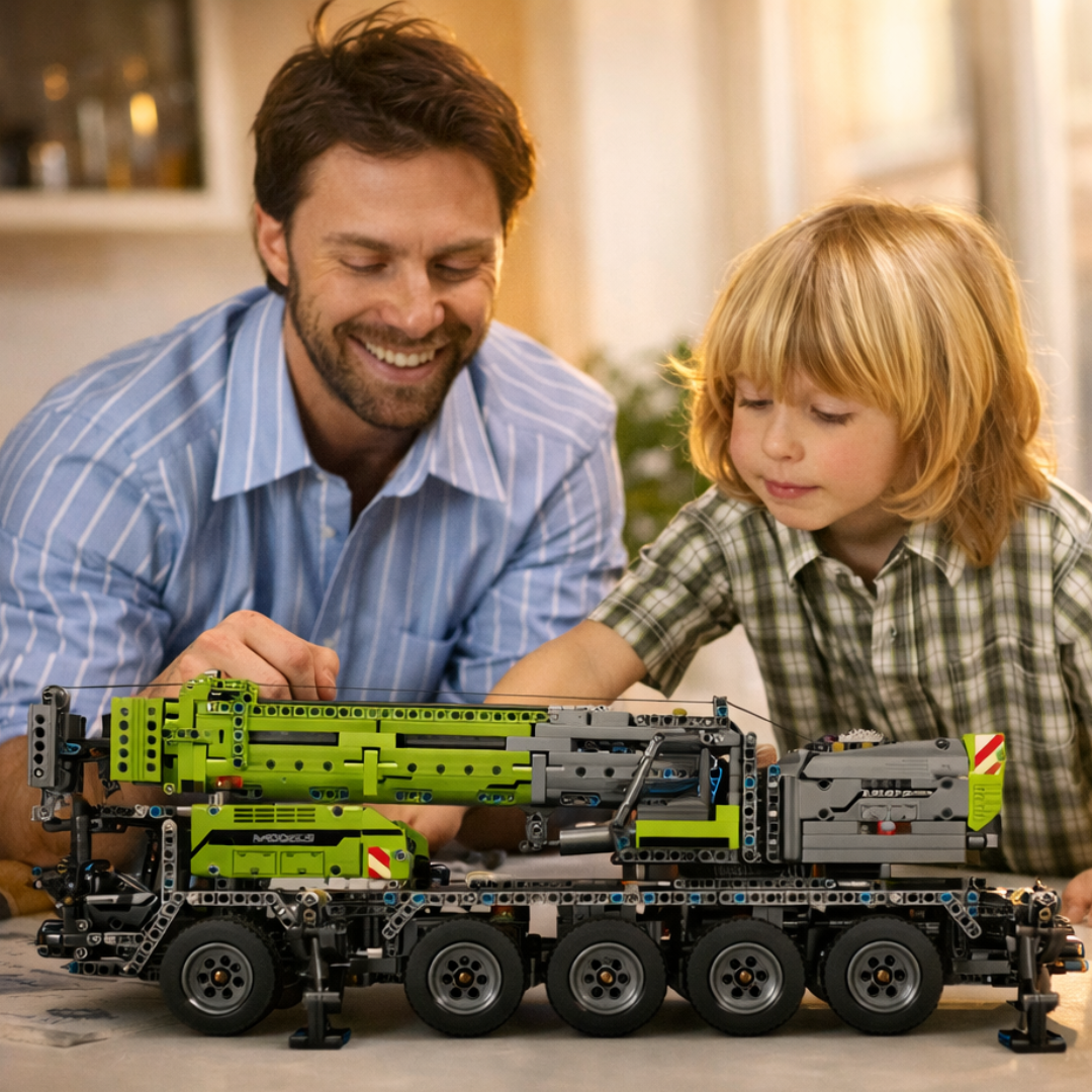 Caminhão Guindaste Telescópico (2.819 peças)