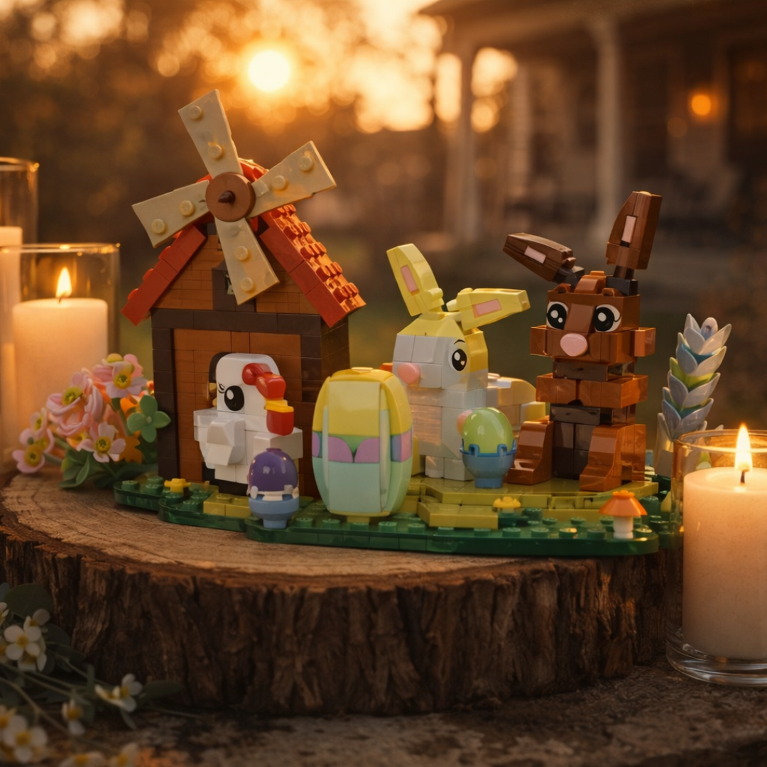 Mansão do Coelho da Páscoa (665 peças)