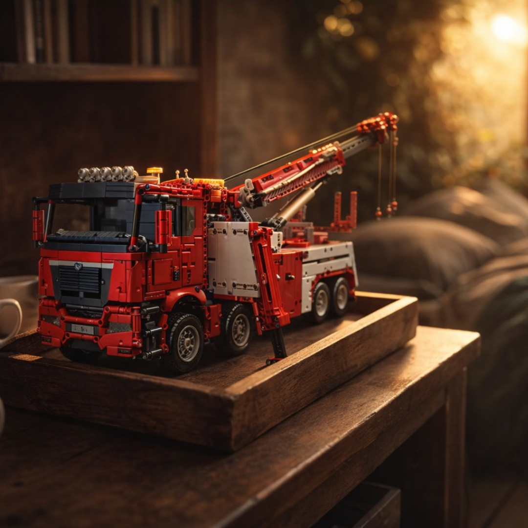 Caminhão Guincho MAN TGS (4.883 peças)