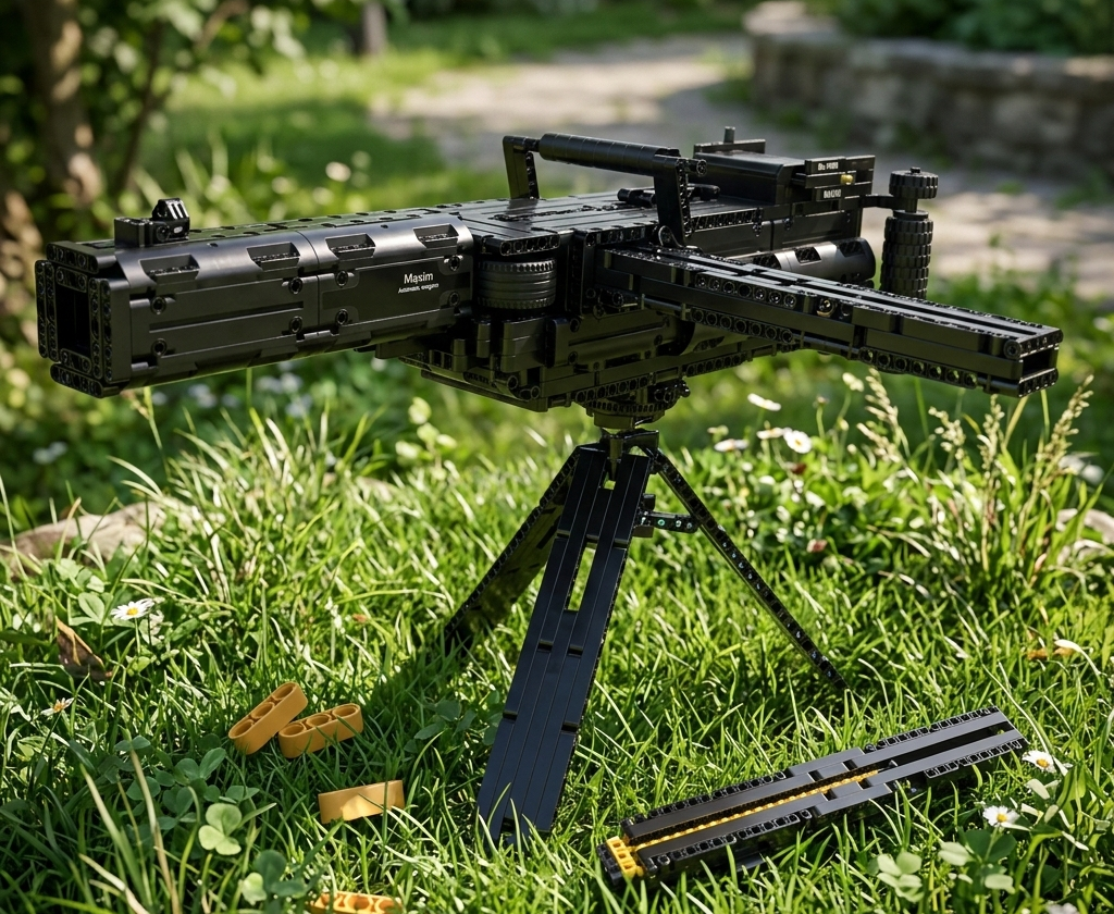 Metralhadora Machine Gun (1399 peças)