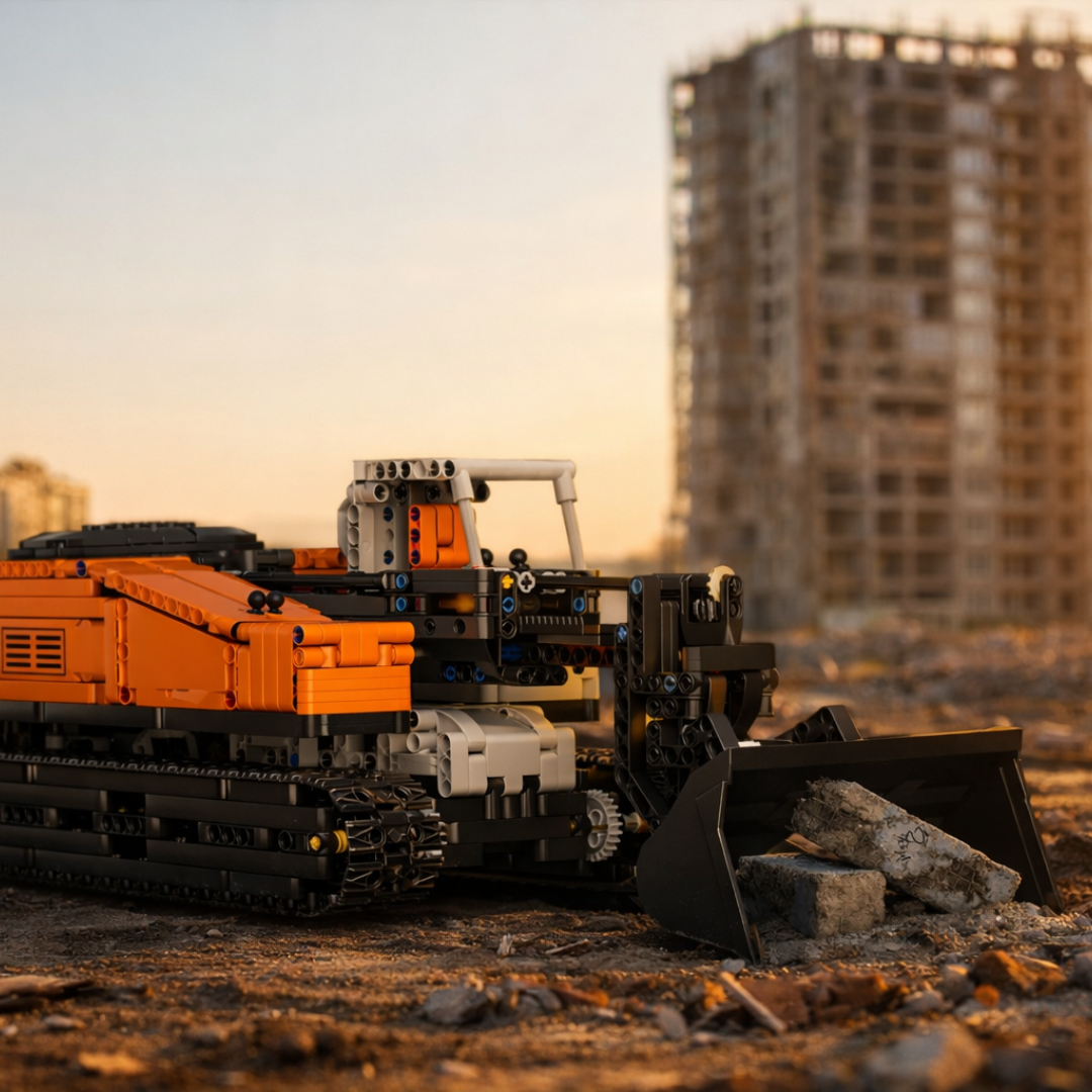 Escavadeira de Esteiras MK3 (1.423 peças)