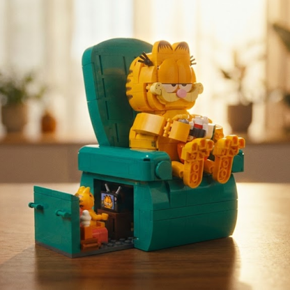 Garfield no Sofá (758 peças)