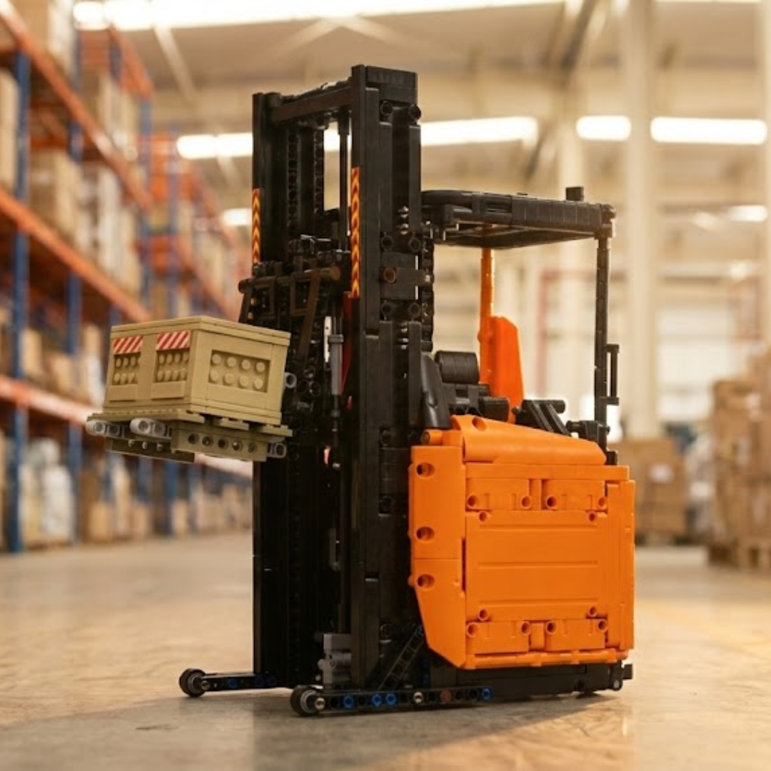 Empilhadeira de Prateleira (1506 peças)