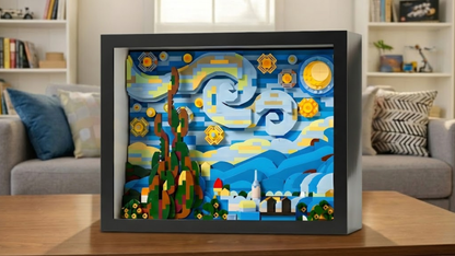 O Museu: A Noite Estrelada (1568 micro-peças)