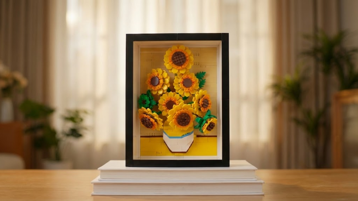 O Museu: Os Girassóis de Van Gogh (1118 micro-peças)