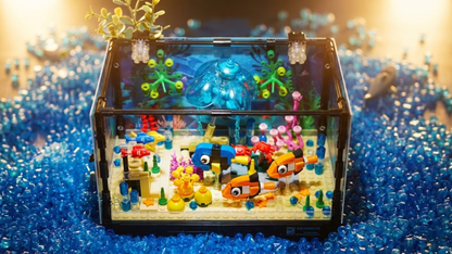 Aquário Tropical: Corais Iluminados (725 peças)