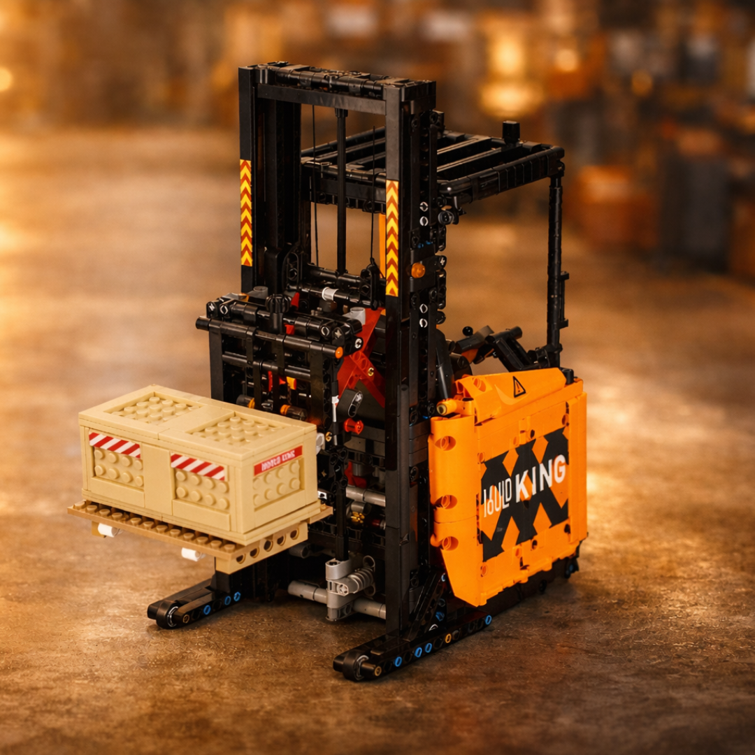 Empilhadeira de Prateleira (1506 peças)