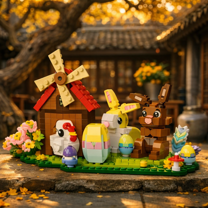 Mansão do Coelho da Páscoa (665 peças)