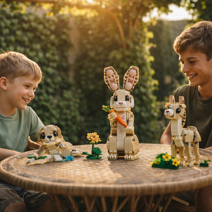 Coelho Fofo 3 em 1 (326 peças)