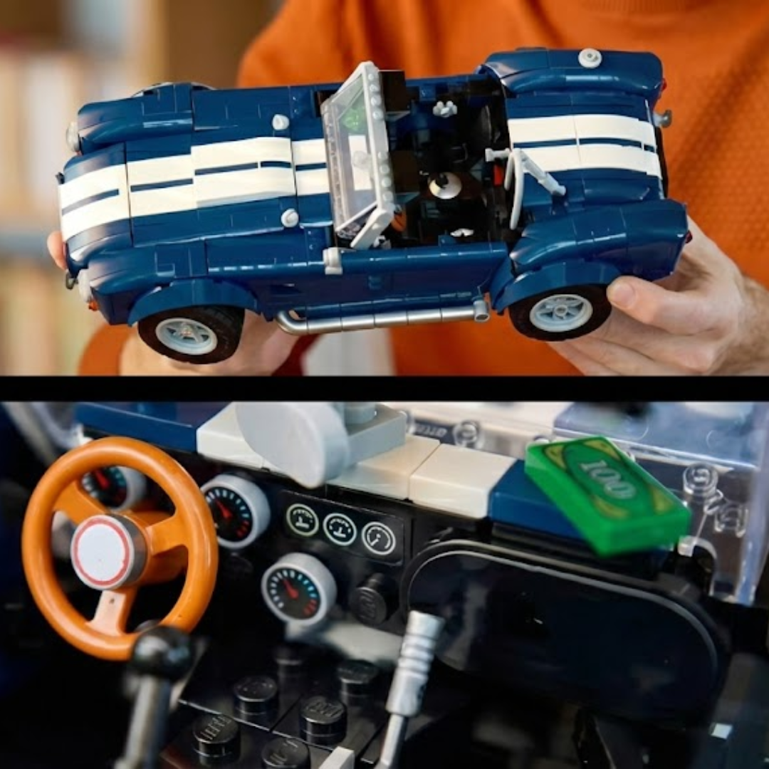 Shelby Cobra V8 (1241 peças)