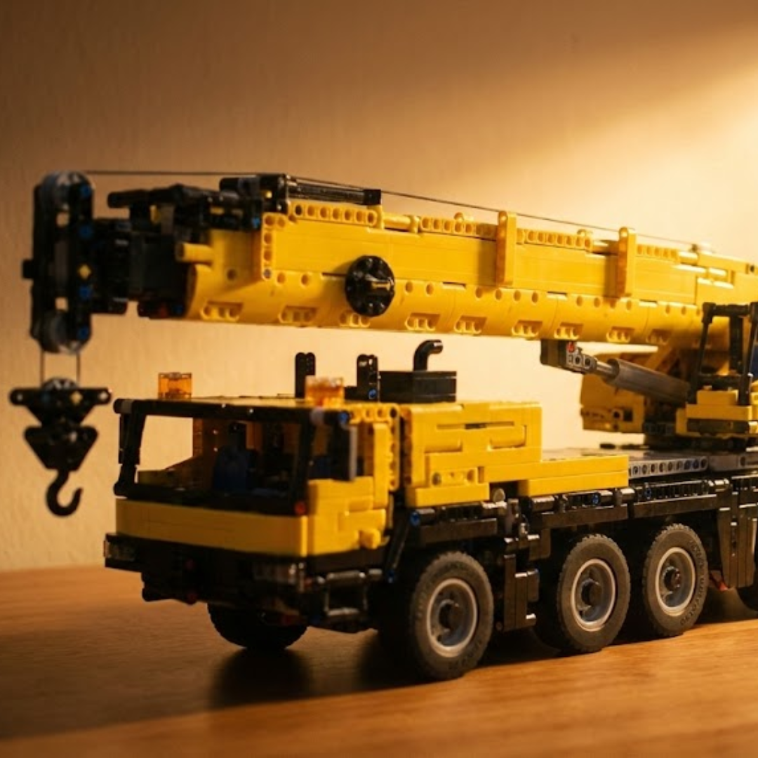 Guindaste Móvel LTM1110 Amarelo (3218 peças)