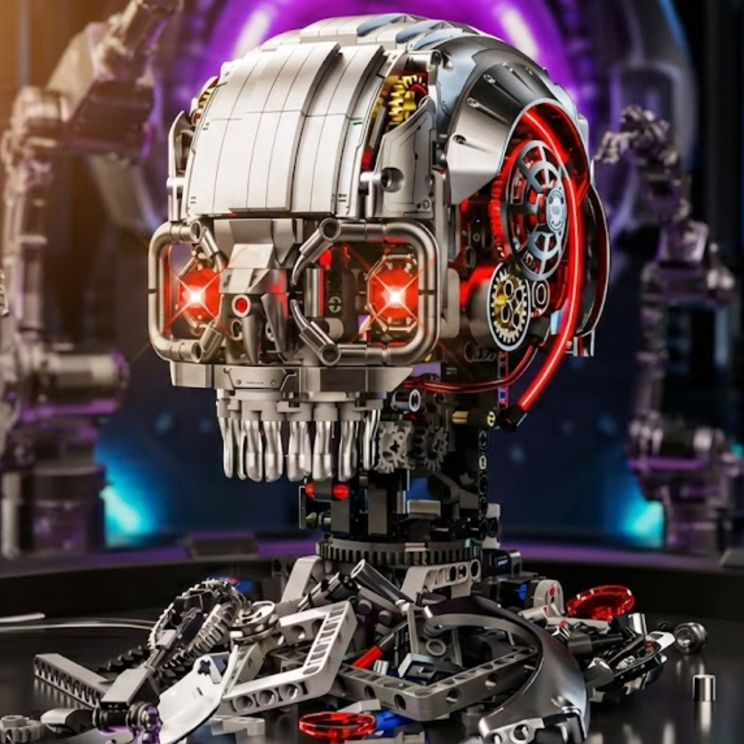 O Exterminador do Futuro: Crânio Mecânico (1099 peças)