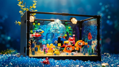 Aquário Tropical: Corais Iluminados (725 peças)