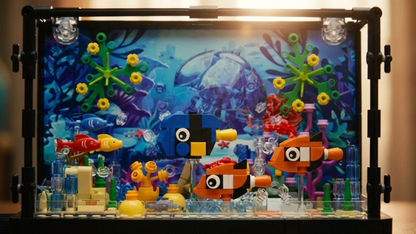 Aquário Tropical: Corais Iluminados (725 peças)