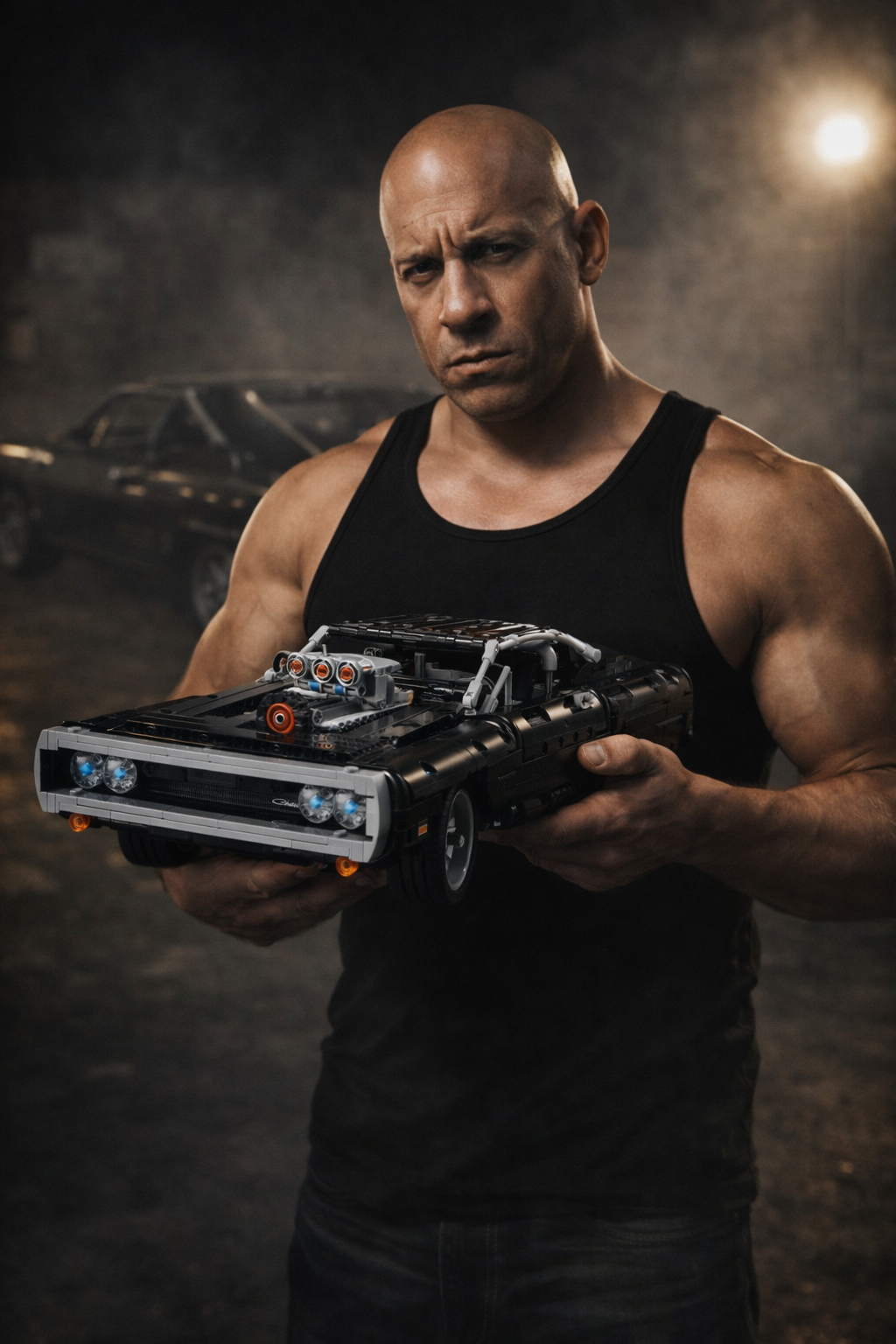 Dodge Charger 1970 - Velozes e Furiosos (1077 peças)