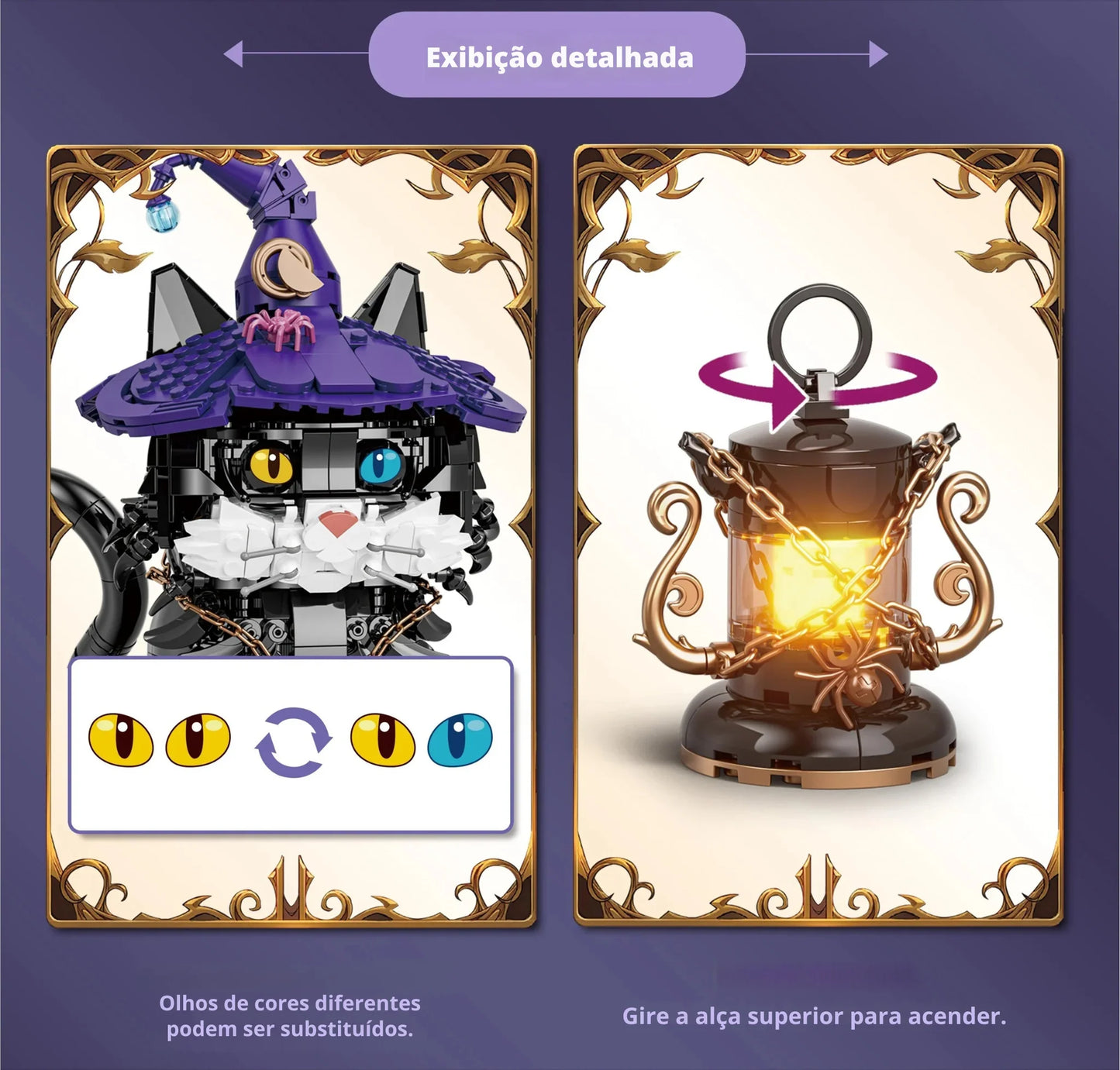 Gato Mágico (1128 peças)