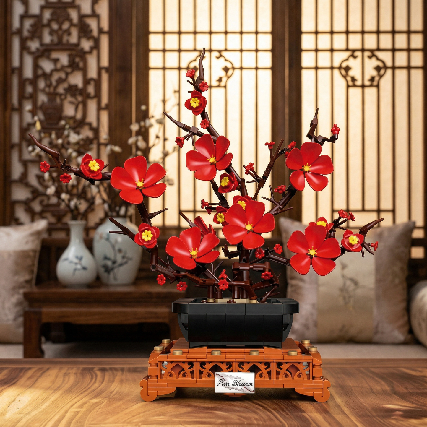 Bonsai Flor de Ameixa (669 peças)