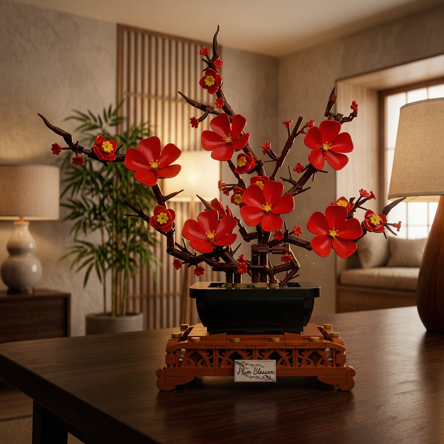 Bonsai Flor de Ameixa (669 peças)