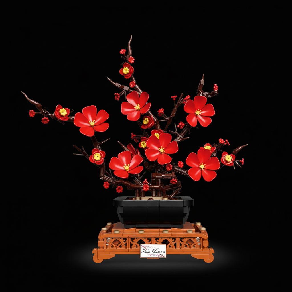 Bonsai Flor de Ameixa (669 peças)