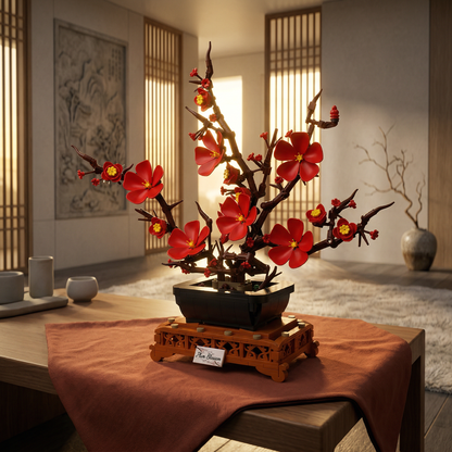 Bonsai Flor de Ameixa (669 peças)