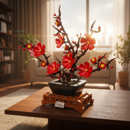 Bonsai Flor de Ameixa (669 peças)