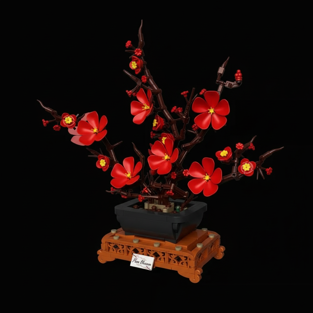 Bonsai Flor de Ameixa (669 peças)