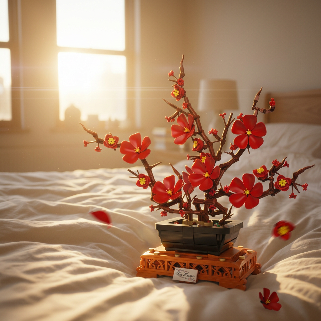 Bonsai Flor de Ameixa (669 peças)