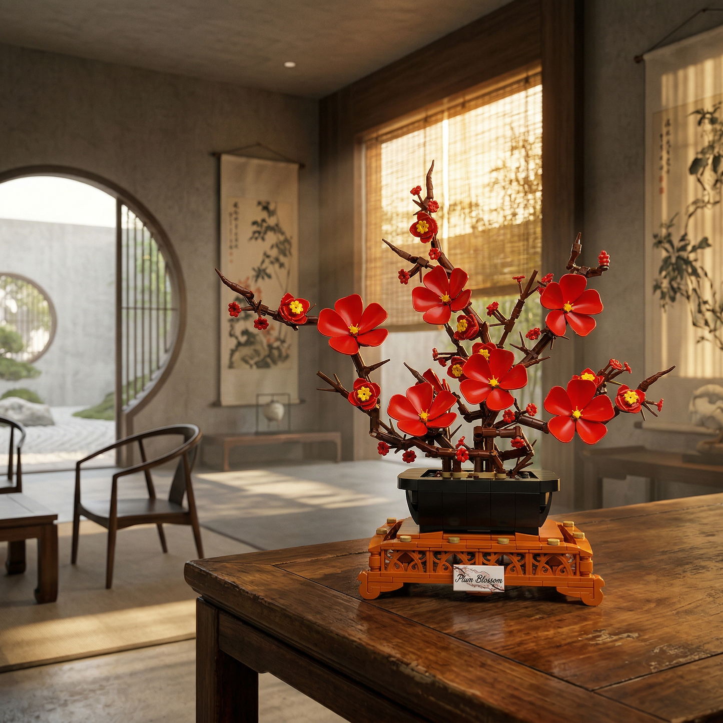 Bonsai Flor de Ameixa (669 peças)